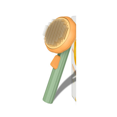 Brosse de toilettage en forme de tournesol avec bouton – La Passion Canine Maroc