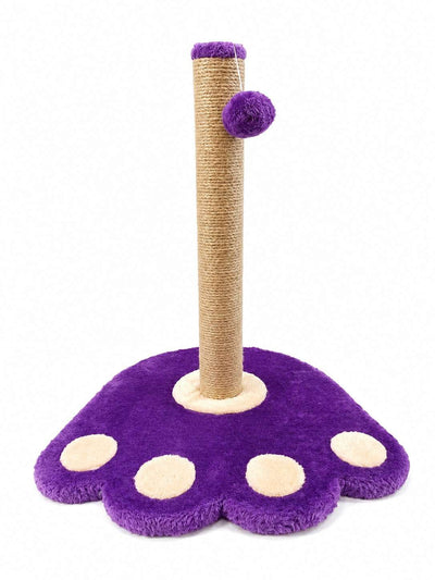 Mini arbre à chat avec griffoir – Mauve – La Passion Canine Maroc