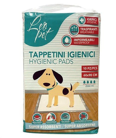 Leopet – Tapis éducateurs absorbants chien 60x90 cm x10 – La Passion Canine Maroc