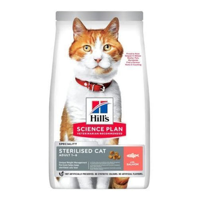 Hill's Science Plan Sterilised – Croquettes chat stérilisé saumon 1,5 kg – La Passion Canine Maroc