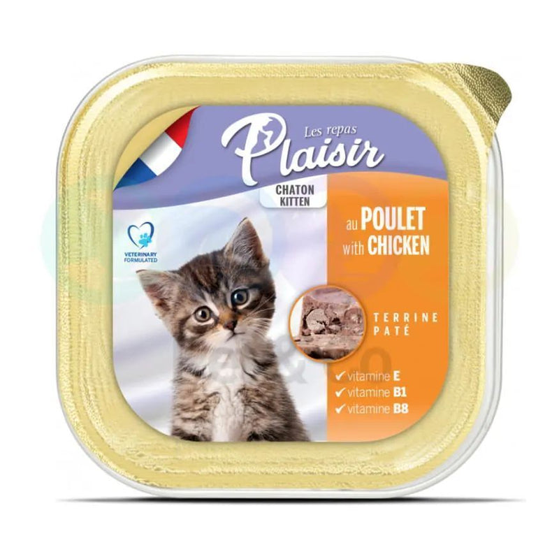 Plaisir – Pâtée pour chat au poulet