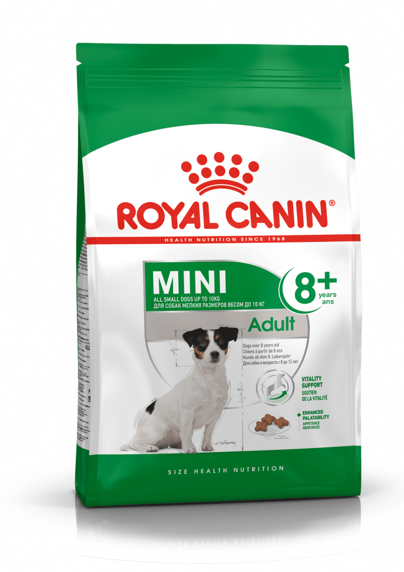 Royal Canin Mini Adult 8+ – Croquettes chien senior petite race 2 kg