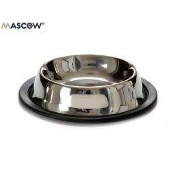 Gamelle inox pour chien et chat 21 cm avec base antidérapante