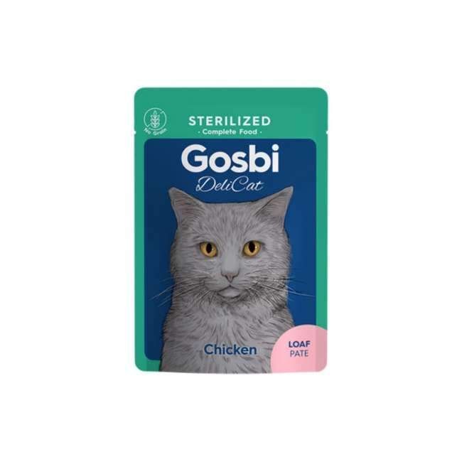 Gosbi DelicCat – Pâté pour chat au poulet 70 g