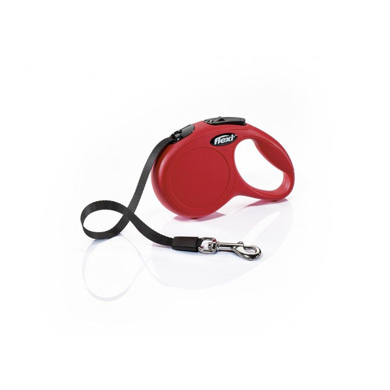 Flexi Classic XS – Laisse enrouleur cordon 3 m rouge (max 8 kg)