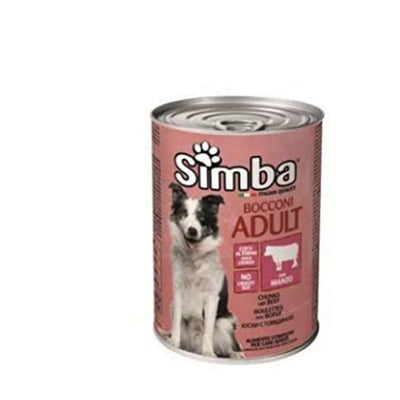 SIMBA PATE POUR CHIEN ADULT AU BEUF 415G