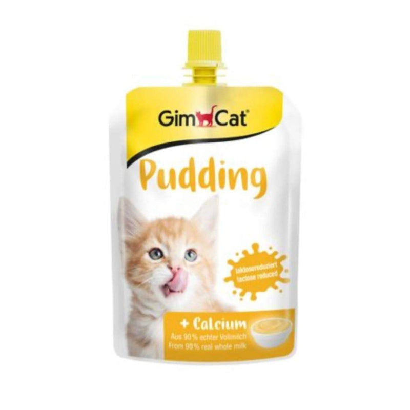 GimCat Pudding – Dessert lacté au calcium pour chat 150 g