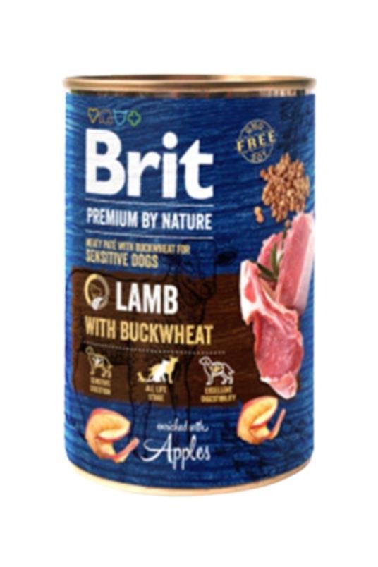Brit Premium by Nature – Pâté chien à l'agneau 400 g