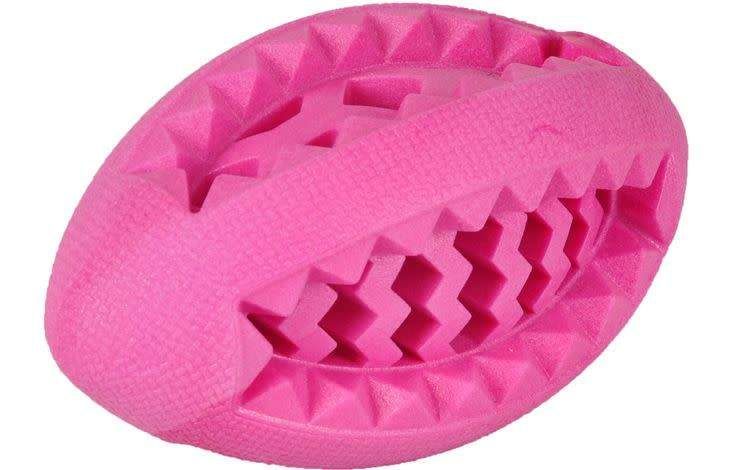 Balle distributrice de friandises Scorpio rouge 13 cm