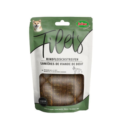 Lanières de bœuf séchées pour chien 60 g – La Passion Canine Maroc