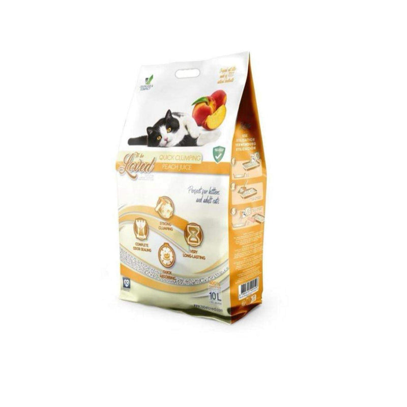 LITIERE CHAT TOBELOVED 10L PEACH