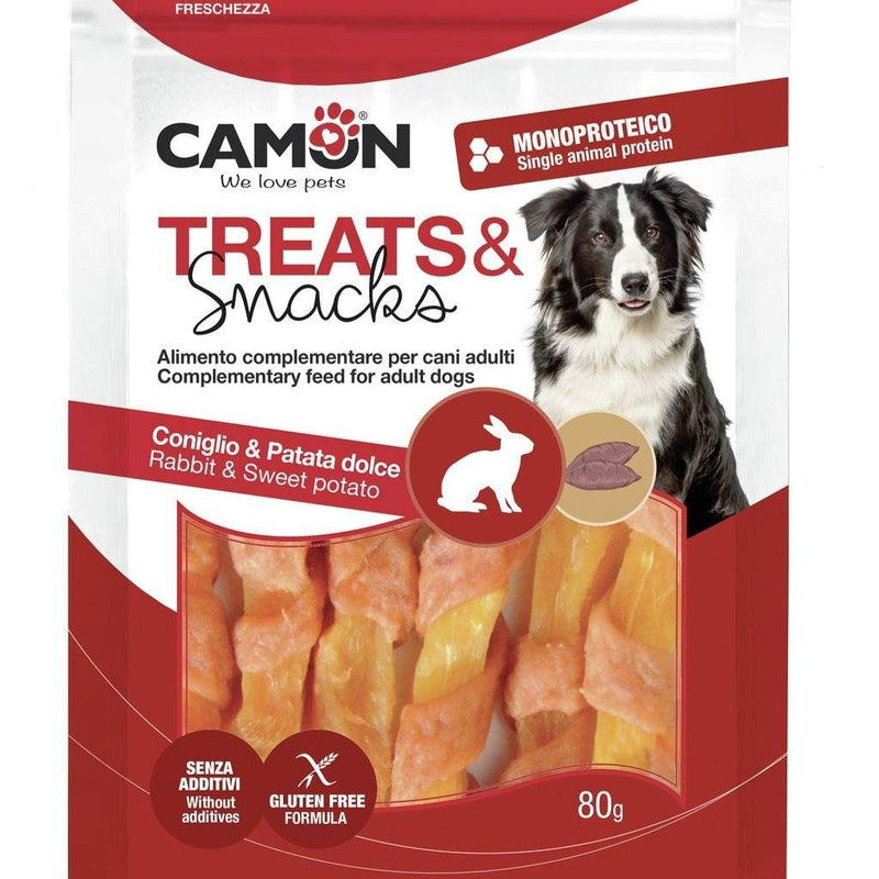 Lanières de lapin et patate douce 80G