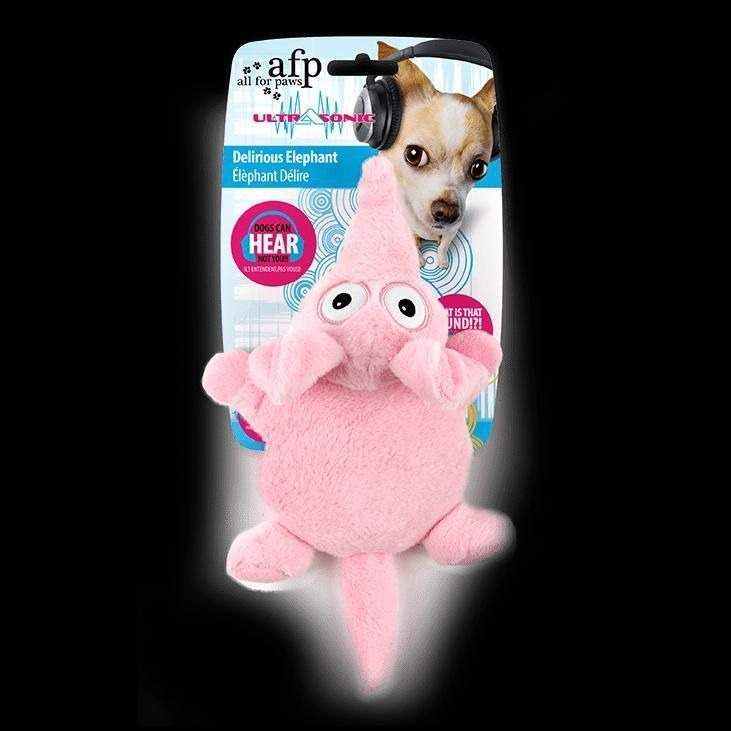 El√©phant peluche pour chiens ultrasons