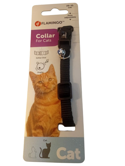 Collier noir pour chat – La Passion Canine Maroc