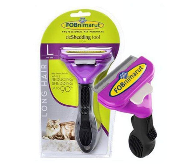 FOBnimarut Déchiquetage pourpre Outil pour les chats longs, gros