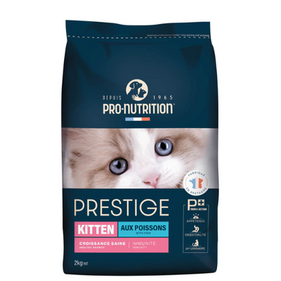 Prestige Kitten – Croquettes chaton au poisson 2 kg – La Passion Canine Maroc