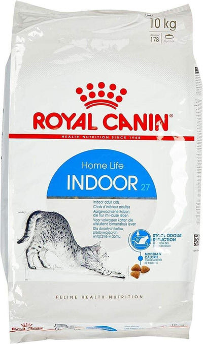 Royal Canin Indoor 27 – Croquettes chat d'intérieur 10 kg – La Passion Canine Maroc