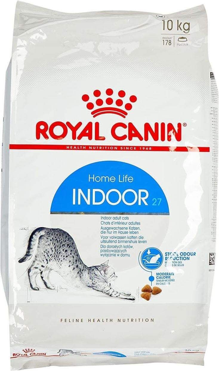 Royal Canin Indoor 27 – Croquettes chat d'intérieur 10 kg