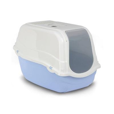 Romeo Color – Maison de toilette chat avec filtre 57x39x41 cm – La Passion Canine Maroc