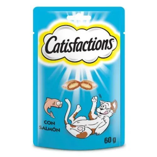 Catisfactions – Friandises chat au saumon 60 g