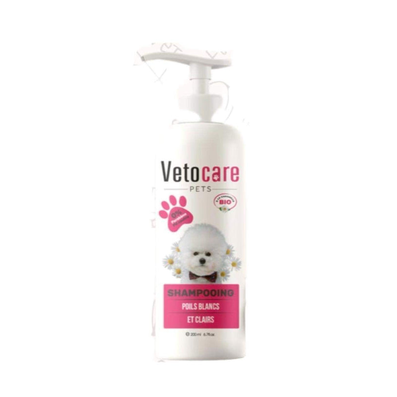 Shampooing pour chien à poils blancs 200 ml