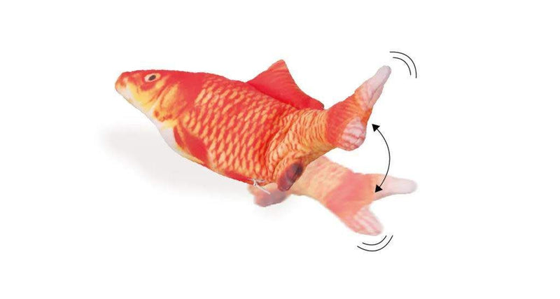 Jouet √âlectronique Flounder Poisson Orange