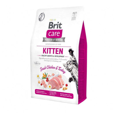 Brit Care Cat Grain-Free Kitten – Croquettes chaton sans céréales 2 kg – La Passion Canine Maroc