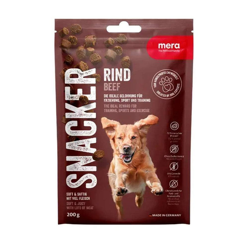 Mera Snacker – Friandises chien au bœuf 200 g
