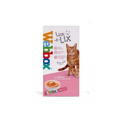 Webbox Saumon Lick-e-Lix, 5 bo√Ætes