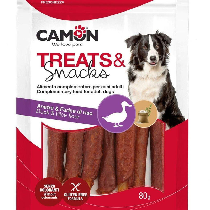 CAMON Bâtonnets de canard au riz 80G