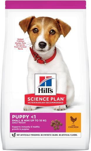 Hill's Science Plan Puppy Small & Mini – Croquettes chiot petite race 3 kg – La Passion Canine Maroc