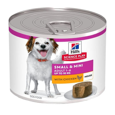 Hill's Science Plan Adult Small & Mini – Mousse pour chien 200 g – La Passion Canine Maroc