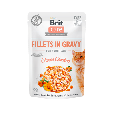 BRIT PATE POUR CHAT ADULT AU POULET 85G