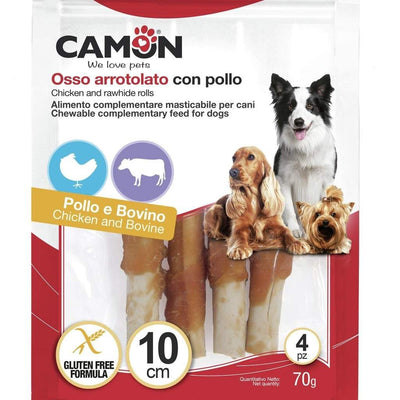 Twist avec du poulet et de la peau de vache 70G