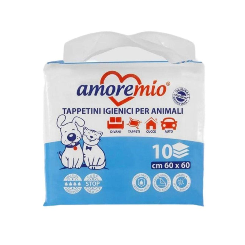 Tapis hygiéniques pour chien 60x60 cm – 10 pièces