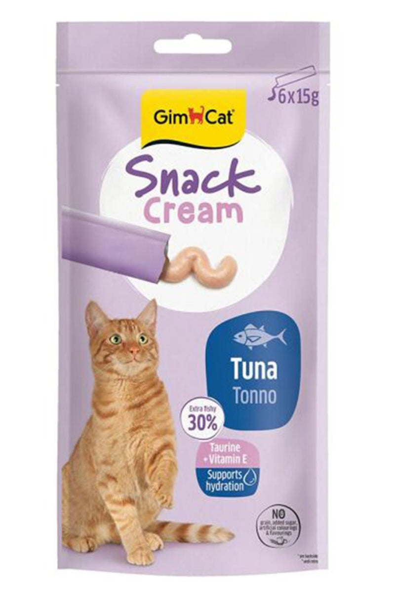GimCat – Snack crémeux pour chat au thon