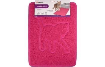 Flamingo Rosie Matti – Tapis de bac à litière fuchsia 35x48 cm – La Passion Canine Maroc