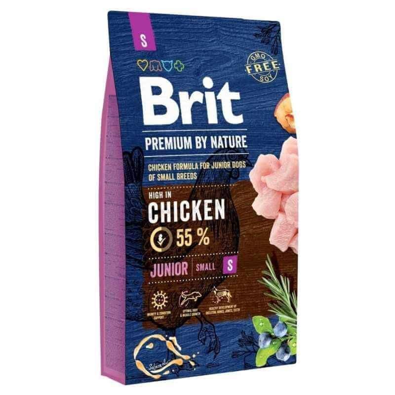 Brit Premium by Nature Junior S – Croquettes chiot petite race 3 kg