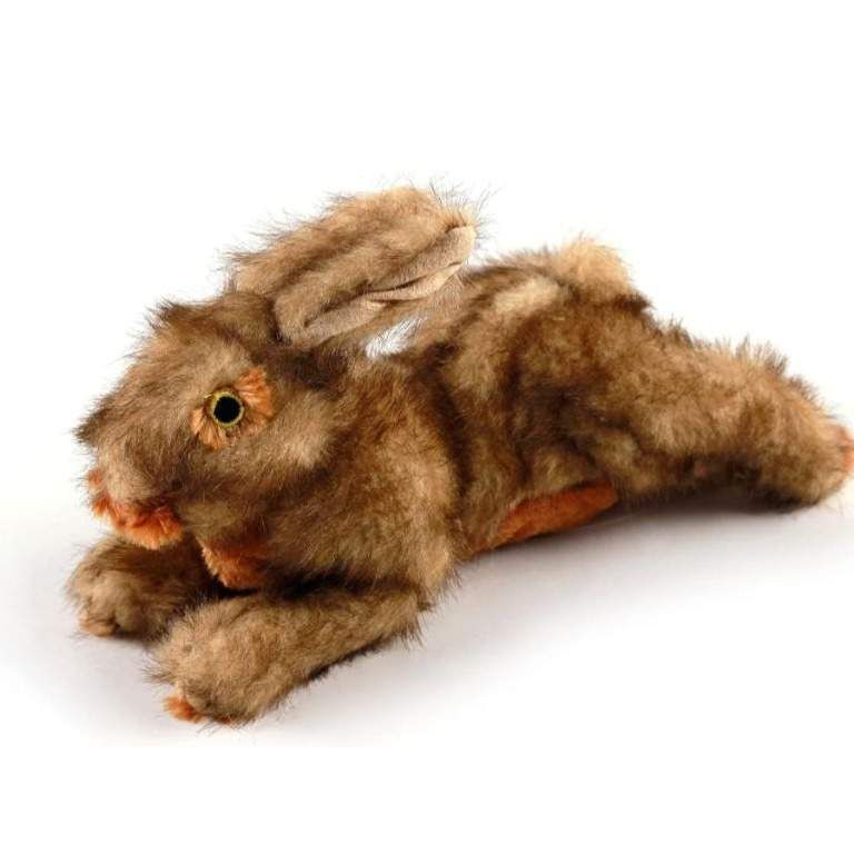 Lapin en peluche pour chien