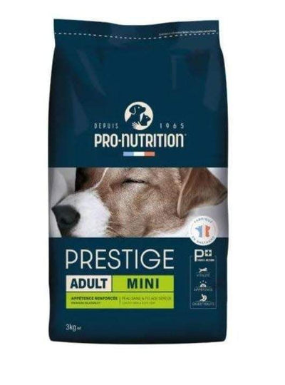Prestige Mini Adult – Croquettes chien petite race 3 kg – La Passion Canine Maroc
