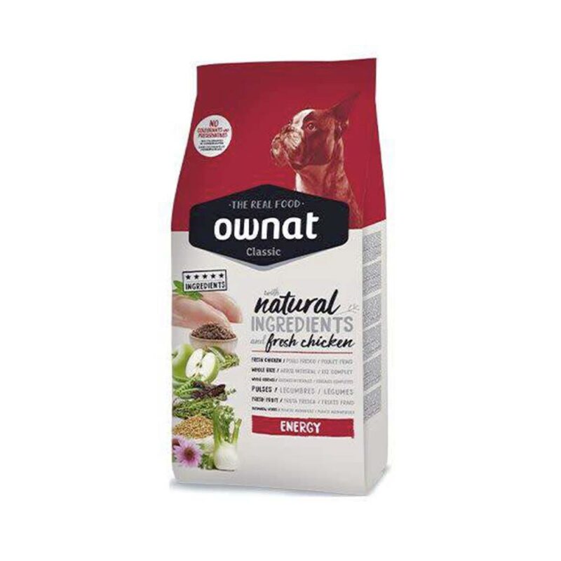 Ownat Classic Energy Pour Chien 4 Kg