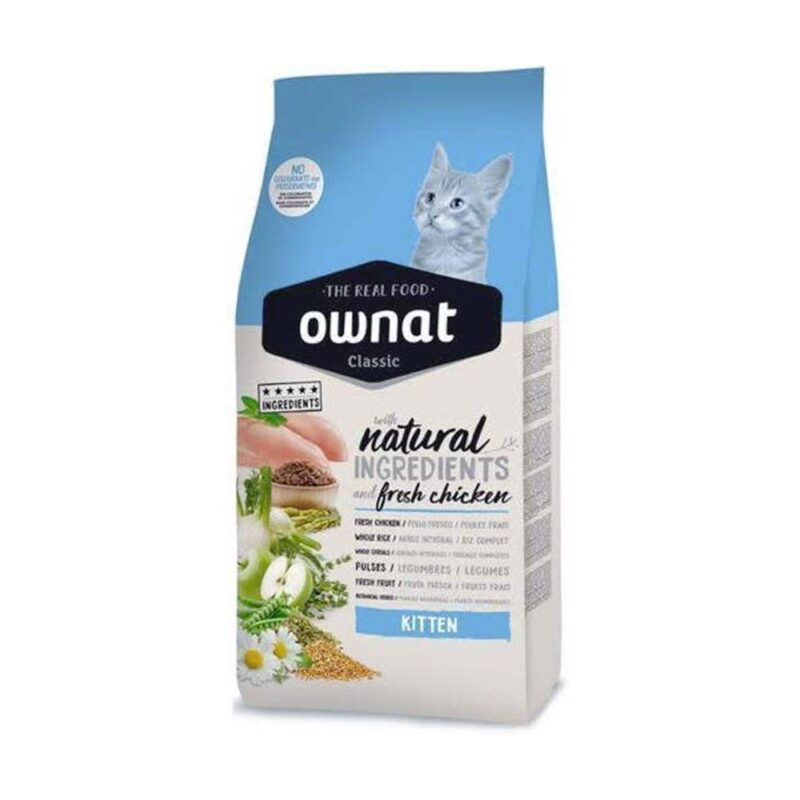 Ownat Kitten Natural Ingredients 4kg chat