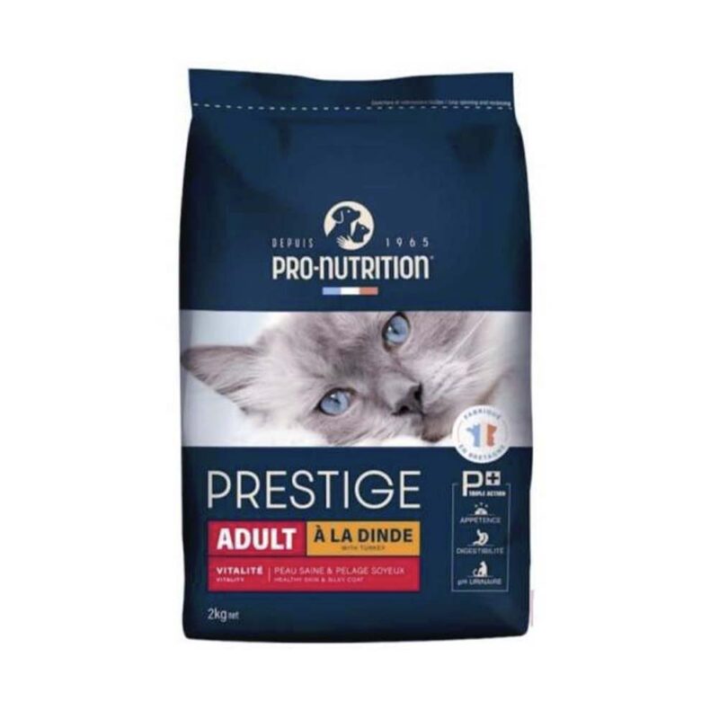 Pro-Nutrition Prestige Pour Chat Adult à La Dinde 2KG